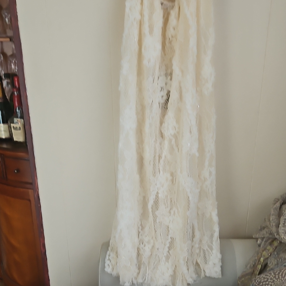 Elegant Lace Maxi Dress